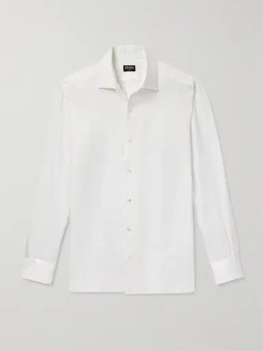 Zegna Oasi Linen Shirt - Men | Thumbnail 6 Zegna Oasi Linen Shirt - Men | Thumbnail 6