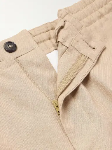 Zegna Straight-Leg Linen Shorts - Men | Thumbnail 6 Zegna Straight-Leg Linen Shorts - Men | Thumbnail 6