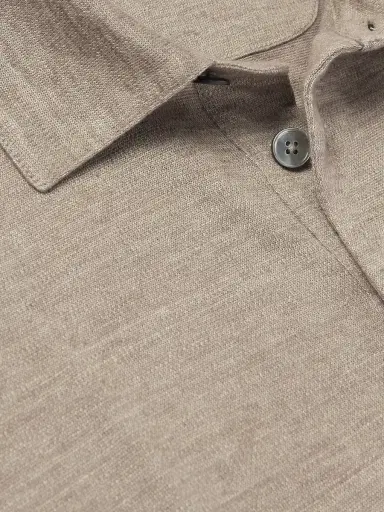 Zegna Linen Polo Shirt - Men | Thumbnail 5 Zegna Linen Polo Shirt - Men | Thumbnail 5