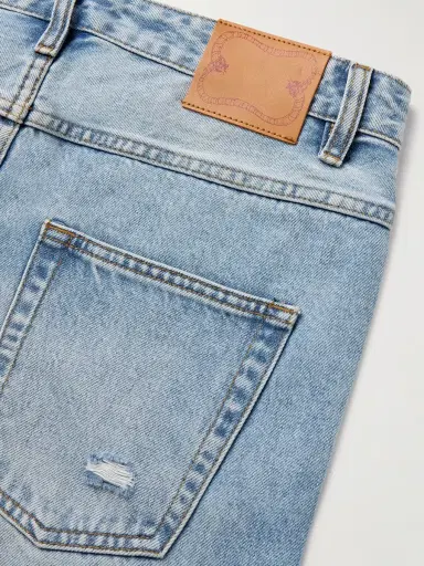MANAAKI Tama Slim-Fit Straight-Leg Distressed Denim Shorts - Men | Thumbnail 5 MANAAKI Tama Slim-Fit Straight-Leg Distressed Denim Shorts - Men | Thumbnail 5