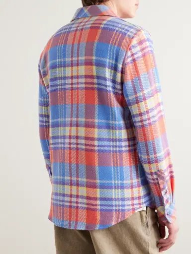 God’s True Cashmere Creator Checked Cashmere Shirt - Men | Thumbnail 3 God’s True Cashmere Creator Checked Cashmere Shirt - Men | Thumbnail 3