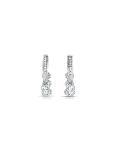 Wish Fine Jewelry Earrings D:0.42 14KT WHITE GOLD | Thumbnail 2 Wish Fine Jewelry Earrings D:0.42 14KT WHITE GOLD | Thumbnail 2