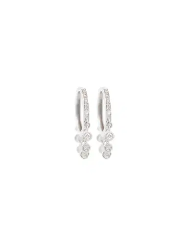 Wish Fine Jewelry Earrings D:0.42 14KT WHITE GOLD | Thumbnail 1 Wish Fine Jewelry Earrings D:0.42 14KT WHITE GOLD | Thumbnail 1