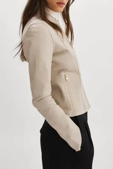 LAMARQUE Chapin Jacket - Bone Gold | Thumbnail 5 LAMARQUE Chapin Jacket - Bone Gold | Thumbnail 5