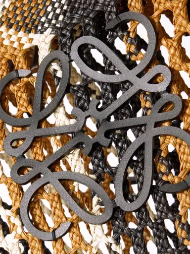 Loewe + Paula's Ibiza Anagram Leather-trimmed Woven Palm Tote | Thumbnail 4 Loewe + Paula's Ibiza Anagram Leather-trimmed Woven Palm Tote | Thumbnail 4