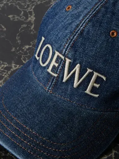 Loewe + Paula's Ibiza Embroidered Denim Baseball Cap | Thumbnail 4 Loewe + Paula's Ibiza Embroidered Denim Baseball Cap | Thumbnail 4