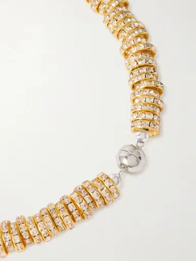 Julietta tone Faux Pearl And Swarovski Crystal Necklace | Thumbnail 3 Julietta tone Faux Pearl And Swarovski Crystal Necklace | Thumbnail 3