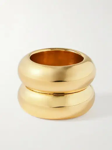 Uncommon Matters Breve Gold-tone Ring | Thumbnail 3 Uncommon Matters Breve Gold-tone Ring | Thumbnail 3