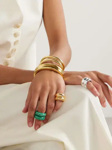 Uncommon Matters Breve Gold-tone Ring | Thumbnail 5 Uncommon Matters Breve Gold-tone Ring | Thumbnail 5