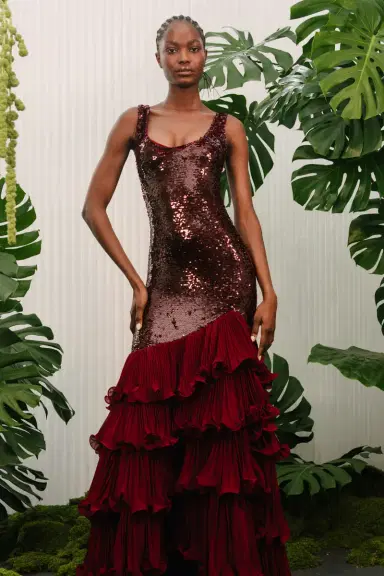 PatBo SEQUIN DROP WAIST GOWN (RUNWAY) | Thumbnail 4 PatBo SEQUIN DROP WAIST GOWN (RUNWAY) | Thumbnail 4