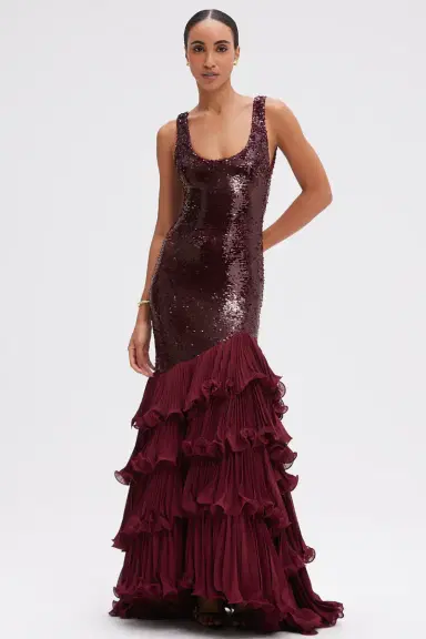 PatBo SEQUIN DROP WAIST GOWN (RUNWAY) | Thumbnail 6 PatBo SEQUIN DROP WAIST GOWN (RUNWAY) | Thumbnail 6