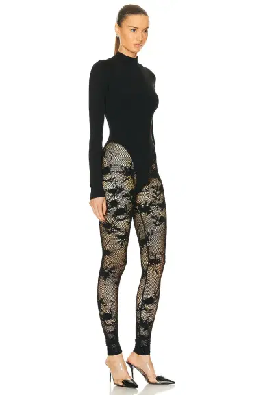 ALAÏA Turtleneck Catsuit | Thumbnail 2 ALAÏA Turtleneck Catsuit | Thumbnail 2