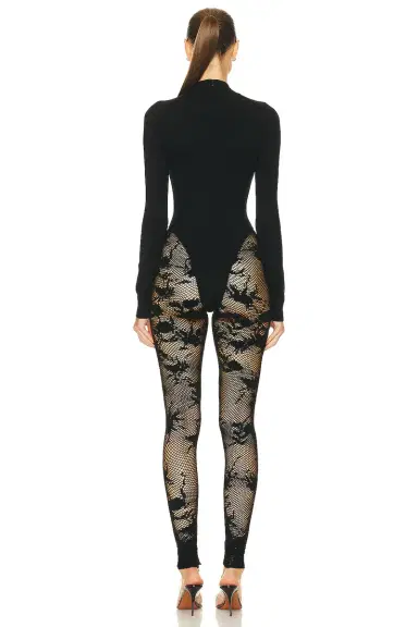 ALAÏA Turtleneck Catsuit | Thumbnail 3 ALAÏA Turtleneck Catsuit | Thumbnail 3