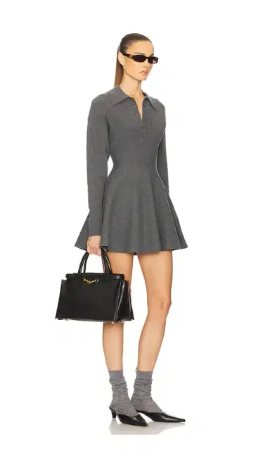 Helsa Saffron Mini Knit Dress | Thumbnail 5 Helsa Saffron Mini Knit Dress | Thumbnail 5