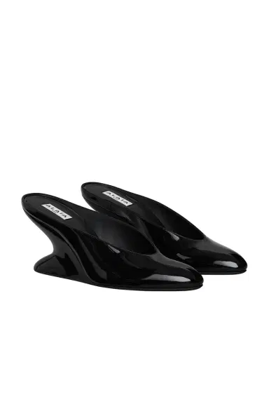 ALAÏA Wedge Mule | Thumbnail 1 ALAÏA Wedge Mule | Thumbnail 1