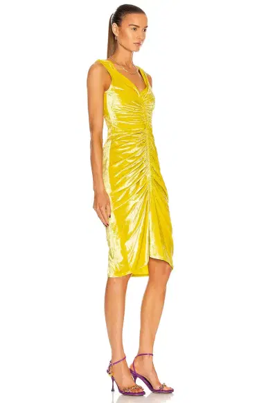 Bottega Veneta Velvet Stretch Dress | Thumbnail 2 Bottega Veneta Velvet Stretch Dress | Thumbnail 2