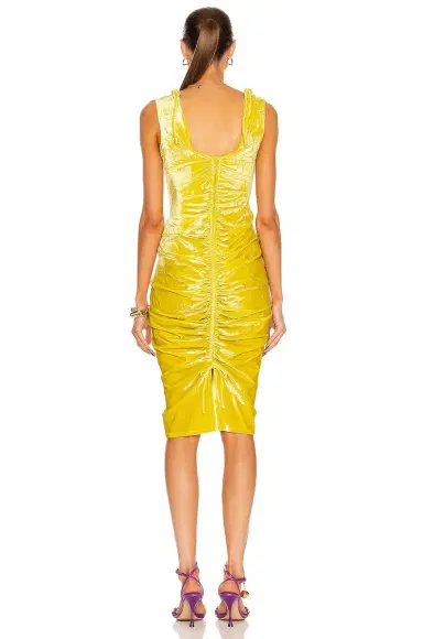 Bottega Veneta Velvet Stretch Dress | Thumbnail 3 Bottega Veneta Velvet Stretch Dress | Thumbnail 3