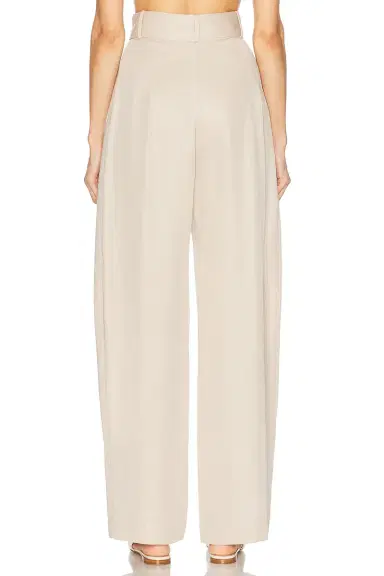 Matthew Bruch Pleated Barrel Trouser | Thumbnail 4 Matthew Bruch Pleated Barrel Trouser | Thumbnail 4