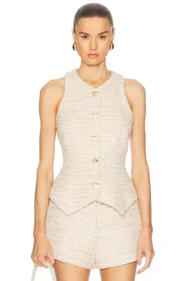 Matthew Bruch Tweed Vest | Thumbnail 1 Matthew Bruch Tweed Vest | Thumbnail 1