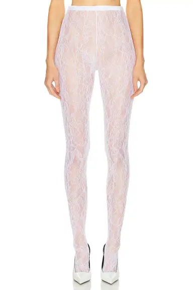 WARDROBE.NYC Lace Tights | Thumbnail 1 WARDROBE.NYC Lace Tights | Thumbnail 1