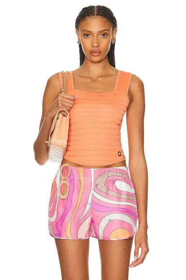 Chanel Chanel Quilted Tank Top | Thumbnail 1 Chanel Chanel Quilted Tank Top | Thumbnail 1