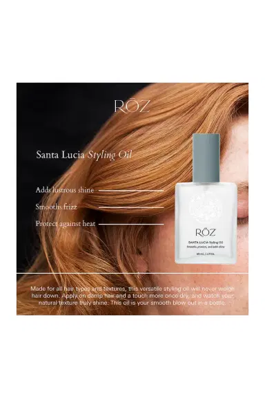 ROZ Hair Roz Hair Santa Lucia Styling Oil | Thumbnail 7 ROZ Hair Roz Hair Santa Lucia Styling Oil | Thumbnail 7