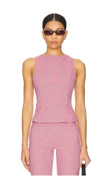 MORE TO COME Drea Peplum Top | Thumbnail 1 MORE TO COME Drea Peplum Top | Thumbnail 1