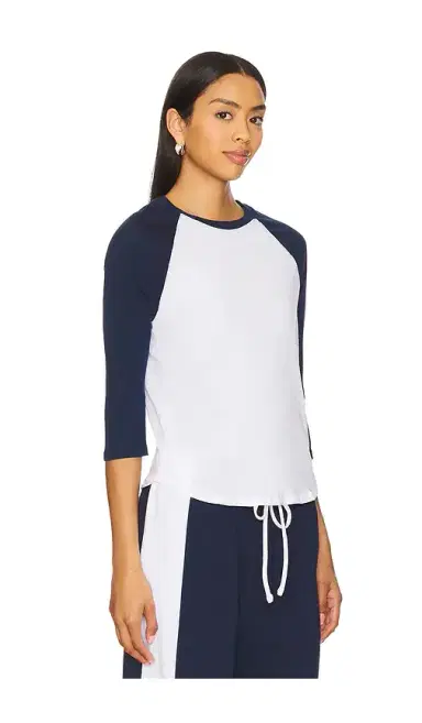Michael Lauren Katya Raglan 3/4 Sleeve Tee | Thumbnail 2 Michael Lauren Katya Raglan 3/4 Sleeve Tee | Thumbnail 2
