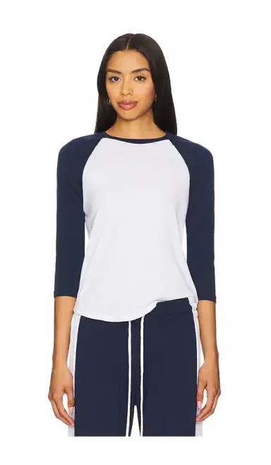 Michael Lauren Katya Raglan 3/4 Sleeve Tee | Thumbnail 1 Michael Lauren Katya Raglan 3/4 Sleeve Tee | Thumbnail 1