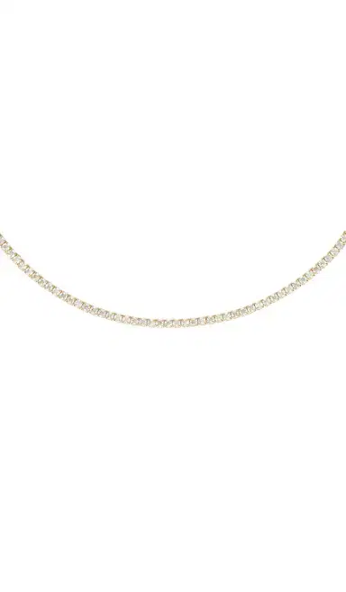 By Adina Eden Thin Tennis Choker | Thumbnail 2 By Adina Eden Thin Tennis Choker | Thumbnail 2