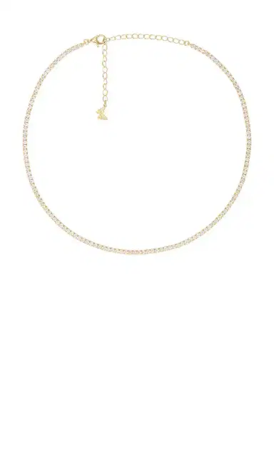 By Adina Eden Thin Tennis Choker | Thumbnail 1 By Adina Eden Thin Tennis Choker | Thumbnail 1