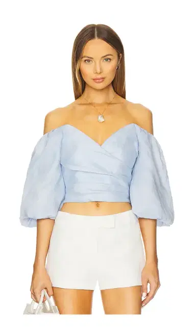 Bardot Eva Linen Top | Thumbnail 1 Bardot Eva Linen Top | Thumbnail 1