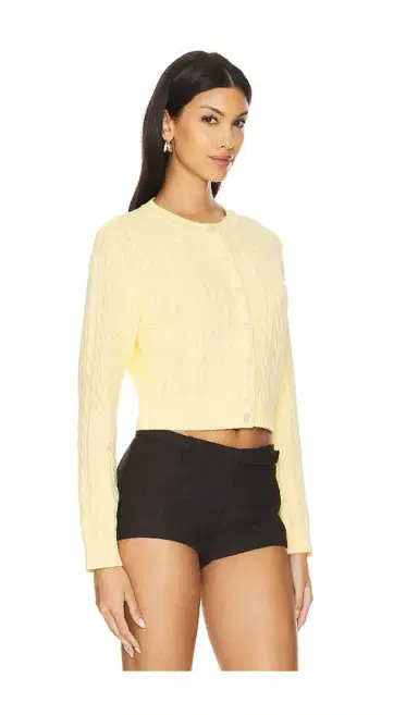 Frankies Bikinis Dudley Cable Knit Cardigan | Thumbnail 2 Frankies Bikinis Dudley Cable Knit Cardigan | Thumbnail 2