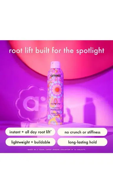 amika Travel Rising Star Volumizing Finishing Spray | Thumbnail 2 amika Travel Rising Star Volumizing Finishing Spray | Thumbnail 2