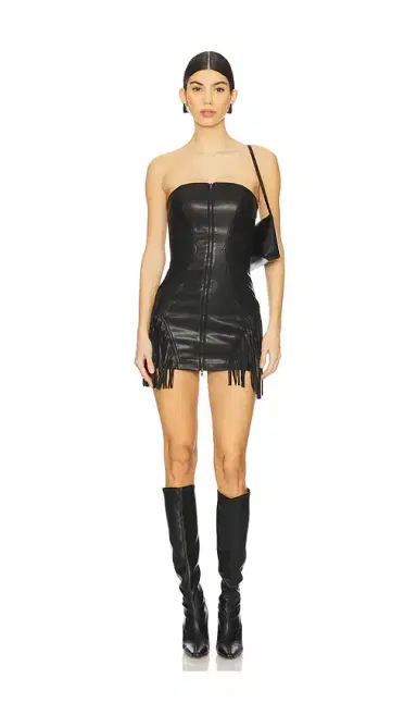 superdown Riley Fringe Mini Dress | Thumbnail 1 superdown Riley Fringe Mini Dress | Thumbnail 1