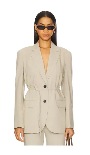 EAVES Siya Belted Blazer | Thumbnail 1 EAVES Siya Belted Blazer | Thumbnail 1