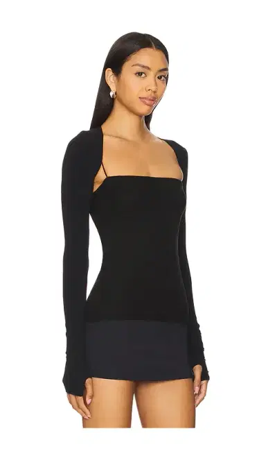 Commando Ballet Body Shrug With Thumbholes | Thumbnail 2 Commando Ballet Body Shrug With Thumbholes | Thumbnail 2