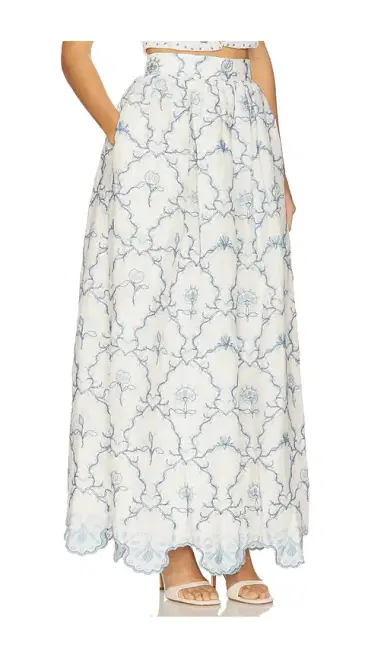 Agua by Agua Bendita Tangelo Maxi Skirt | Thumbnail 2 Agua by Agua Bendita Tangelo Maxi Skirt | Thumbnail 2