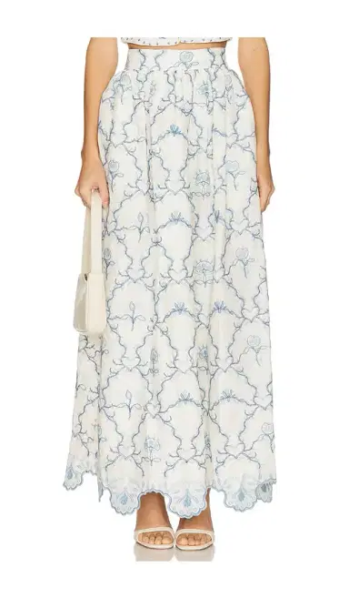 Agua by Agua Bendita Tangelo Maxi Skirt | Thumbnail 1 Agua by Agua Bendita Tangelo Maxi Skirt | Thumbnail 1