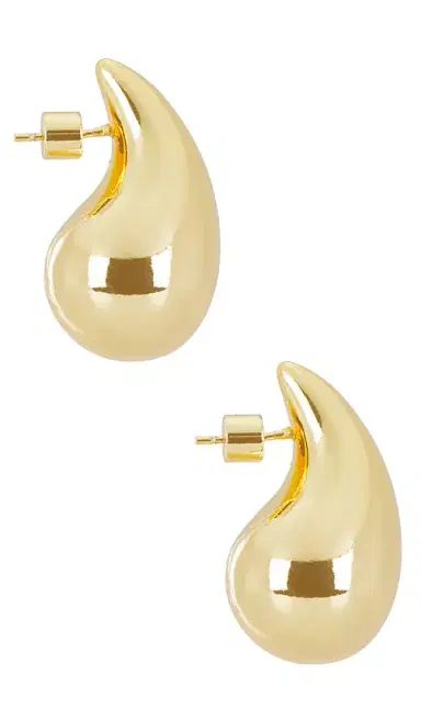 Natalie B Jewelry Gianna Large Teardrop Earrings | Thumbnail 2 Natalie B Jewelry Gianna Large Teardrop Earrings | Thumbnail 2
