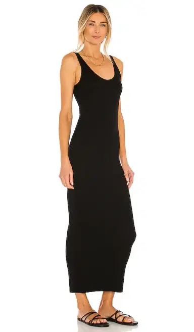 ENZA COSTA Silk Rib Ankle Length Tank Dress | Thumbnail 2 ENZA COSTA Silk Rib Ankle Length Tank Dress | Thumbnail 2