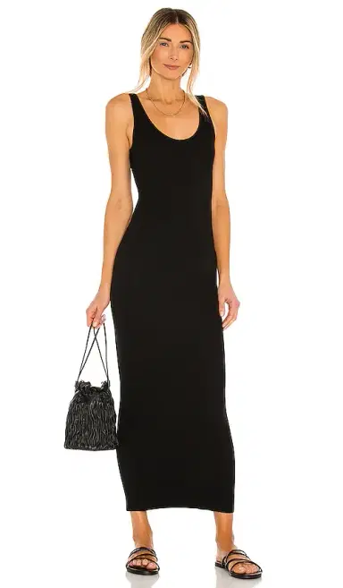 ENZA COSTA Silk Rib Ankle Length Tank Dress | Thumbnail 1 ENZA COSTA Silk Rib Ankle Length Tank Dress | Thumbnail 1