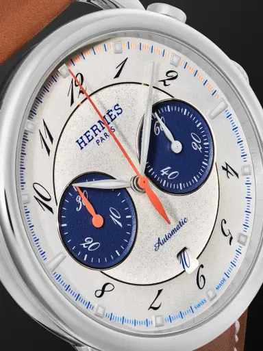 Hermès Timepieces Arceau Automatic Chronograph Stainless Steel Watch, Ref. W404113WW00 - Men | Thumbnail 5 Hermès Timepieces Arceau Automatic Chronograph Stainless Steel Watch, Ref. W404113WW00 - Men | Thumbnail 5