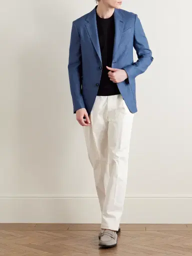 Zegna Oasi Linen Suit Jacket - Men | Thumbnail 2 Zegna Oasi Linen Suit Jacket - Men | Thumbnail 2