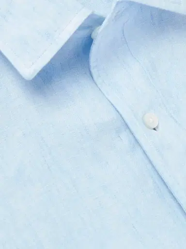 Zegna Oasi Linen Half-Placket Shirt - Men | Thumbnail 5 Zegna Oasi Linen Half-Placket Shirt - Men | Thumbnail 5