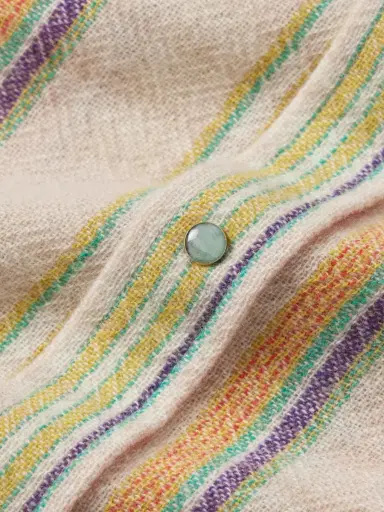 God’s True Cashmere Ruler Striped Recycled-Cashmere and Wool-Blend Gauze Shirt - Men | Thumbnail 4 God’s True Cashmere Ruler Striped Recycled-Cashmere and Wool-Blend Gauze Shirt - Men | Thumbnail 4