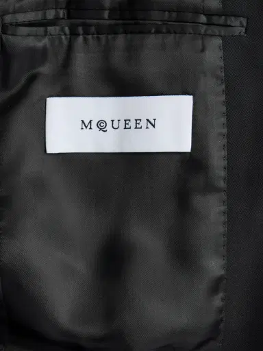 McQueen Slim-Fit Crystal-Embellished Wool Blazer - Men | Thumbnail 5 McQueen Slim-Fit Crystal-Embellished Wool Blazer - Men | Thumbnail 5