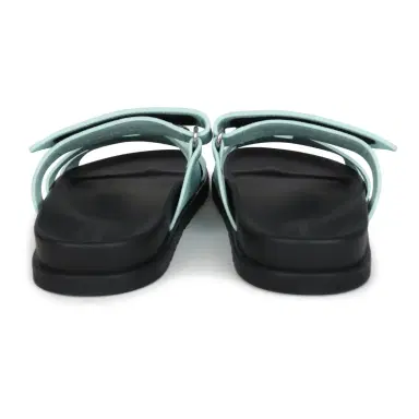 HERMÈS Hermes Chypre Techno Sandals Bleu Cristaux Epsom Palladium Hardware | Thumbnail 6 HERMÈS Hermes Chypre Techno Sandals Bleu Cristaux Epsom Palladium Hardware | Thumbnail 6