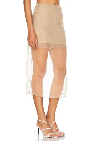 L'Academie Blaire Midi Skirt | Thumbnail 4 L'Academie Blaire Midi Skirt | Thumbnail 4