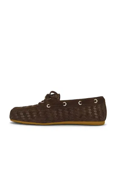 Miu Miu Leather Moccasin | Thumbnail 5 Miu Miu Leather Moccasin | Thumbnail 5